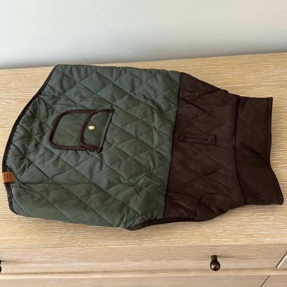 NEW Foggy Dog Olive Reversible Jacket - Size Large - limited edition